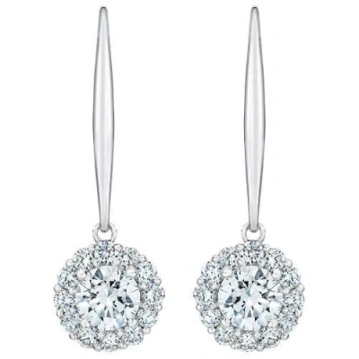 Bliss Diamond 1ct Diamond Floral Shape Studs Lab Grown Earrings In White Gold