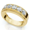 Bliss Diamond 1ct Tw Five Stone Diamond Wedding Ring 14k Gold Or Platinum Lab Grown