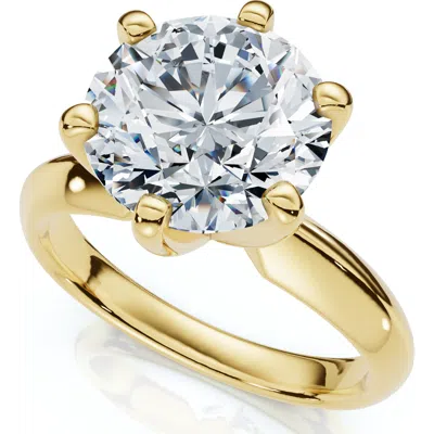 Bliss Diamond 2 1/2 Carat Certified Diamond Solitaire Engagement Ring 14k Gold Lab Grown