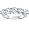 Bliss Diamond 2 Carat 5-stone Round Lab Grown Diamond Ring 14k Gold In 14k White Gold