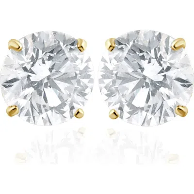 Bliss Diamond 2 Carat Tw Lab Grown Diamond Studs 14k Gold With Screw Backs