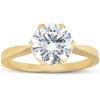 Bliss Diamond 2 Ct Diamond Solitaire Engagement Ring 14k Gold Lab Grown In 14k Yellow Gold