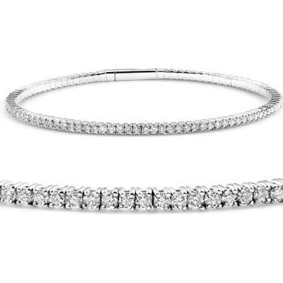Bliss Diamond 2 In White Gold - 2ct