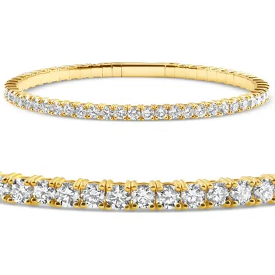 Bliss Diamond 2 In Yellow Gold - 6ct