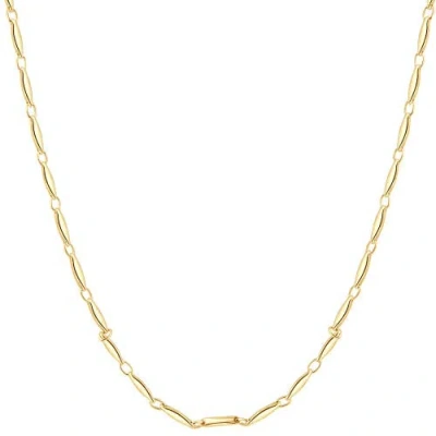 Bliss Diamond 24" Chain Necklace 10 Grams 2.5mm Thick In 14k Yellow Gold