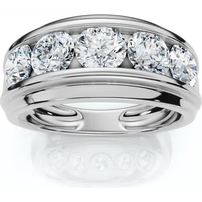 Bliss Diamond 2ct Diamond Accented Wedding Anniversary Ring 14k Gold Lab Grown Fg/vs In Pattern