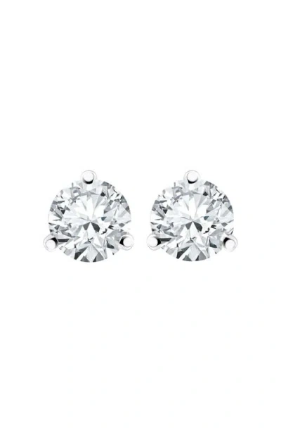 Bliss Diamond 3/4 Ct Tdw Diamond 3-prong Martni Studs 14k Gold Lab Grown In 14k White Gold