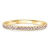 Bliss Diamond 3/4ct Genuine Amethyst Eternity Ring Stackable Band 14k Gold