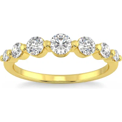 Bliss Diamond 3/4ct Graduated Diamond Anniversary Wedding Ring 14k Gold Lab Grown