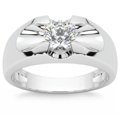 Bliss Diamond 3/4ct Solitaire Diamond Wedding Anniversary Ring 14k Gold Band Lab Grown In 14k White Gold