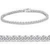 Bliss Diamond 3ct Diamond Lightweight 7" Tennis Bracelet 14k Gold Lab Grown In 14k White Gold