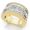 Bliss Diamond 5 3/4ct Bold Diamond Statement Ring 14k Gold Or Platinum Lab Grown In Gold