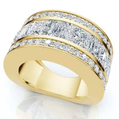 Bliss Diamond 5 3/4ct Bold Diamond Statement Ring 14k Gold Or Platinum Lab Grown