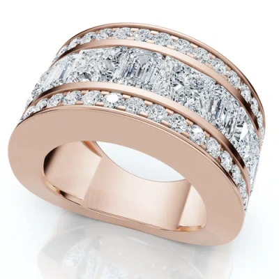 Bliss Diamond 5 3/4ct Bold Diamond Statement Ring 14k Gold Or Platinum Lab Grown
