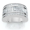 Bliss Diamond 5 3/4ct Bold Diamond Statement Ring 14k Gold Or Platinum Lab Grown In Silver