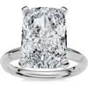 Bliss Diamond 5ct Cushion Solitaire Diamond Engagement Ring 14k Gold Or Platinum Lab Grown In 14k White Gold