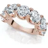 Bliss Diamond 6ct Tw Diamond Anniversary U Prong Wedding Ring 14k Gold Or Platinum Lab Grown In 14k Rose Gold