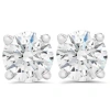 Bliss Diamond 7/8ct Round Cut Diamond Studs Screw Back 14k Gold Lab Grown In 14k White Gold