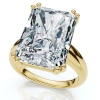 Bliss Diamond Certified 11ct Radiant Cut Diamond Engagement Ring 14k Gold Lab Grown In 14k Yellow Gold