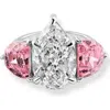 Bliss Diamond Certified 15.40ct Pear Shape Diamond Engagement Ring 14k White Gold Lab Grown In 14k Yellow Gold