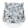 Bliss Diamond Certified 16ct Cushion Diamond Engagement Ring 14k Gold Lab Grown In 14k White Gold