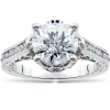 Bliss Diamond Certified 2 1/3ct Diamond Engagement Ring 14k Gold Lab Grown In 14k White Gold