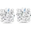 Bliss Diamond Certified 2.00ct Tw Diamond Studs Screw Back 14k Gold Lab Grown In Silver
