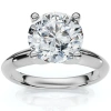 Bliss Diamond Certified 2.60ct Solitaire Diamond Engagement Ring Gold Or Platinum Lab Grown In 14k White Gold
