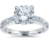 Bliss Diamond Certified 3.50ct Diamond Engagement Ring Solitaire 14k Gold Lab Grown In White