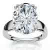 Bliss Diamond Certified 4ct Oval Diamond Solitaire Engagement Ring 14k Gold Or Plat Lab Grown