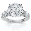 Bliss Diamond Certified 5ct Diamond Engagement Ring 14k Gold Or Platinum Lab Grown