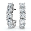 Bliss Diamond Earrings 10k Gold Lab Grown In Gold