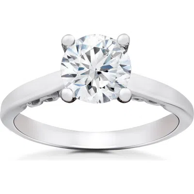 Bliss Diamond (g-h,si1-i1) 1.02ct Diamond Igi Certified Engagement 14k Ring Lab Created In 14k White Gold