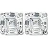Bliss Diamond 3.32ct Asscher Cut Diamond Studs 14k White Gold Lab Grown Earrings In 14k White Gold