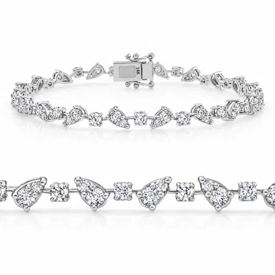 Bliss Diamond Lab Grown In 14k White Gold