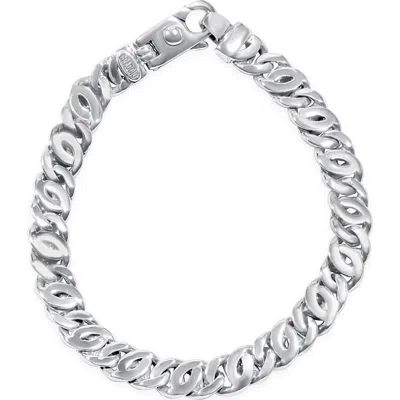 Bliss Diamond Marine Link Platinum 52 Grams 6.5mm Bracelet 8.25"