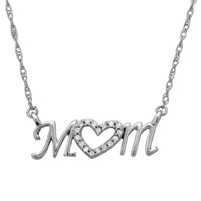 Bliss Diamond Necklace Lab Grown In Metallic