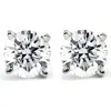 Bliss Diamond Platinum 1/2ct Diamond Studs Screw Back Lab Grown In 950 Platinum