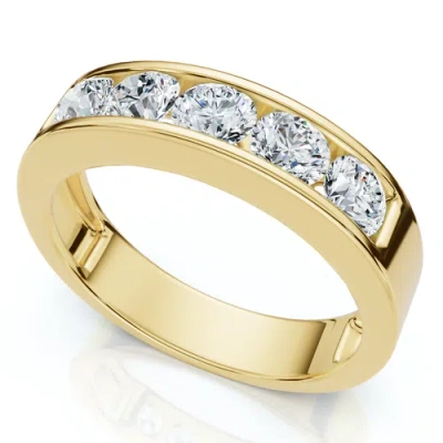 Bliss Diamond Wedding Ring Lab Grown 14k Gold Or Platinum