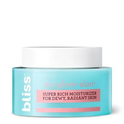 Bliss Ex-glow-sion Brightening Moisturizer In White