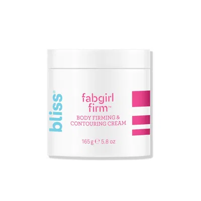 Bliss Fabgirl Firm Skin Tightening Body Cream In White