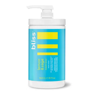 Bliss Lemon & Sage Soapy Suds Body Wash In White