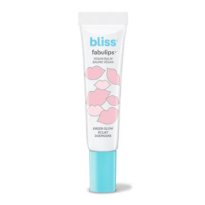 Bliss Sheer Glow Fabulips Lip Balm In White
