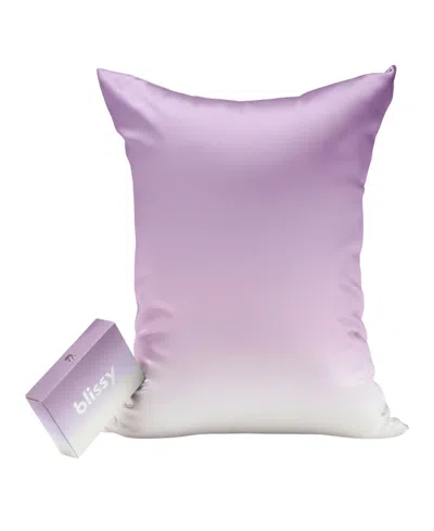 Blissy 22-momme Silk Pillowcase, Queen In Pink