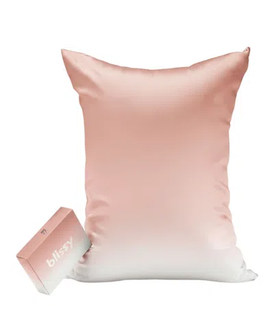 Blissy 22-momme Silk Pillowcase, Queen In Brown