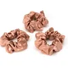 Blissy 3-pack Silk Scrunchies In Cinnamon