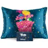 Blissy Kids' Mulberry Silk Pillowcase In Trolls - Sister Power