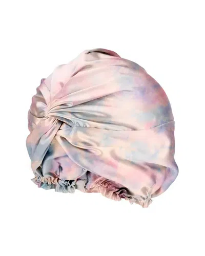 Blissy Mulberry Silk Bonnet In Pink