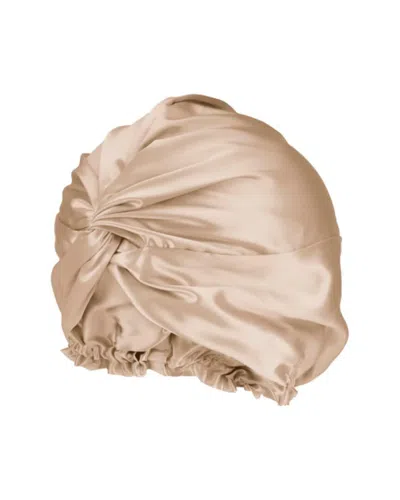 Blissy Mulberry Silk Bonnet In Neutral