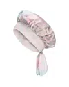 Blissy Mulberry Silk Bow Bonnet